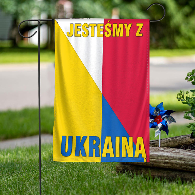 Flaga - Jesteśmy z Ukrainy